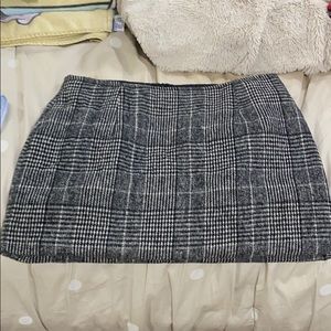 Haoduoyi plaid skirt